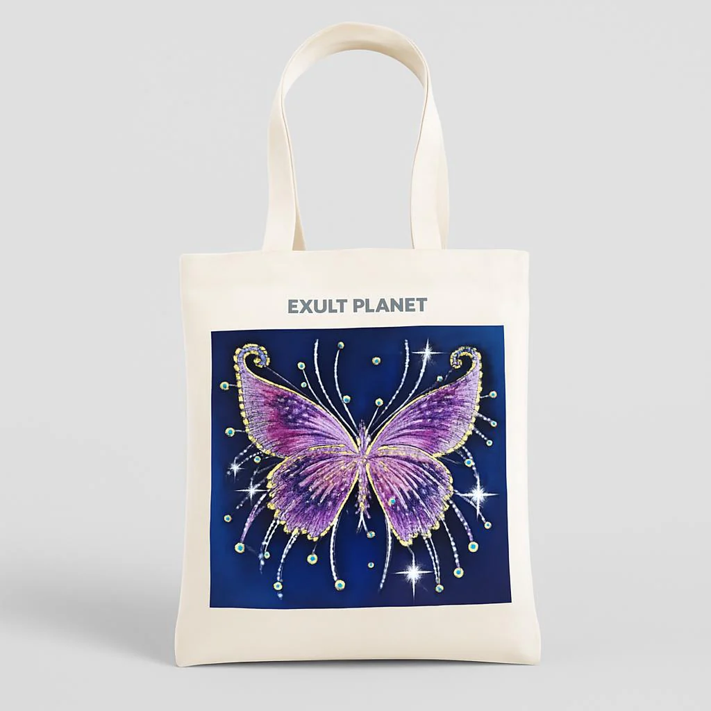 Eco-Friendly DIY Diamond Painting Tote Bag - Image 14