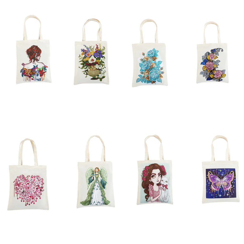Eco-Friendly DIY Diamond Painting Tote Bag - Image 17