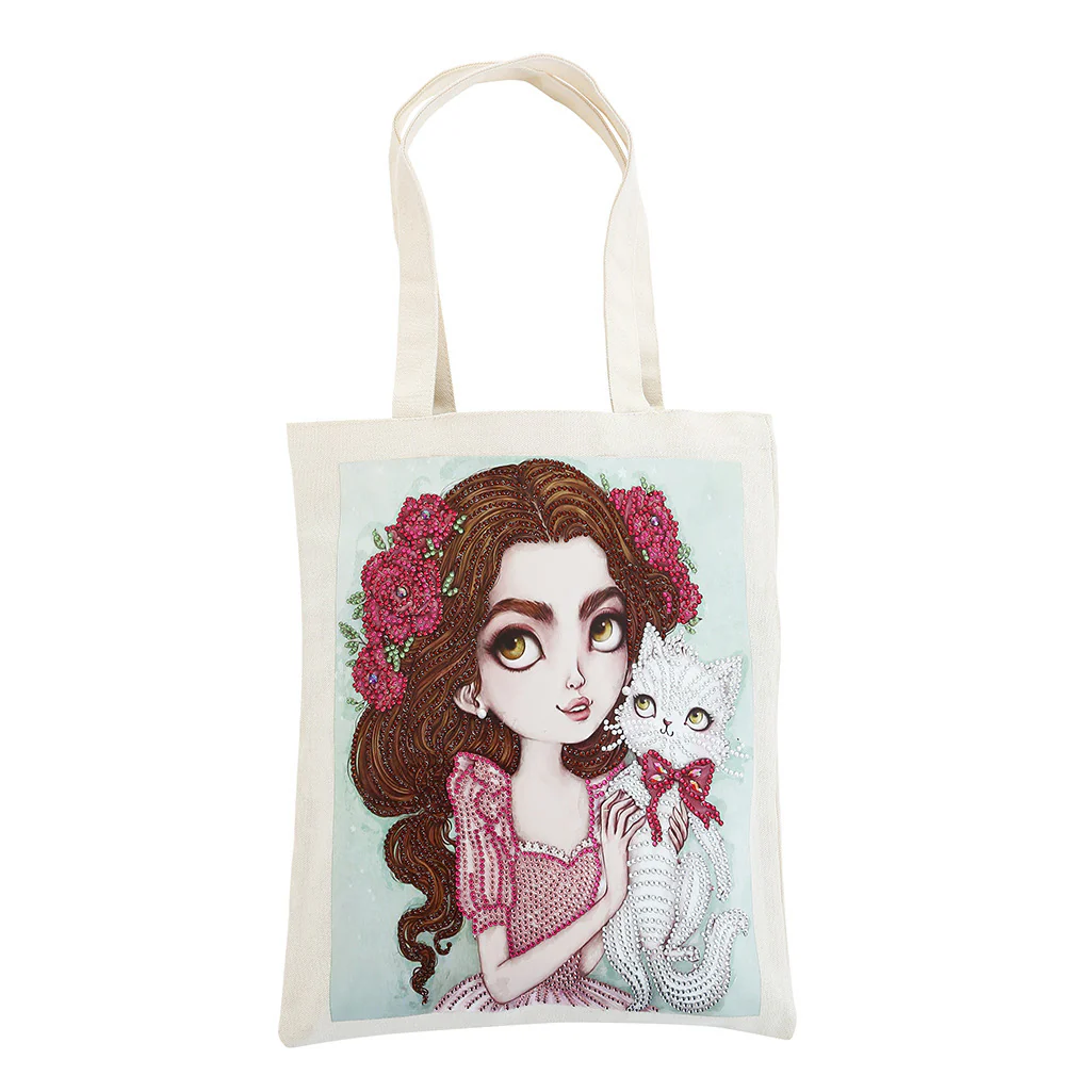 Eco-Friendly DIY Diamond Painting Tote Bag - Image 26