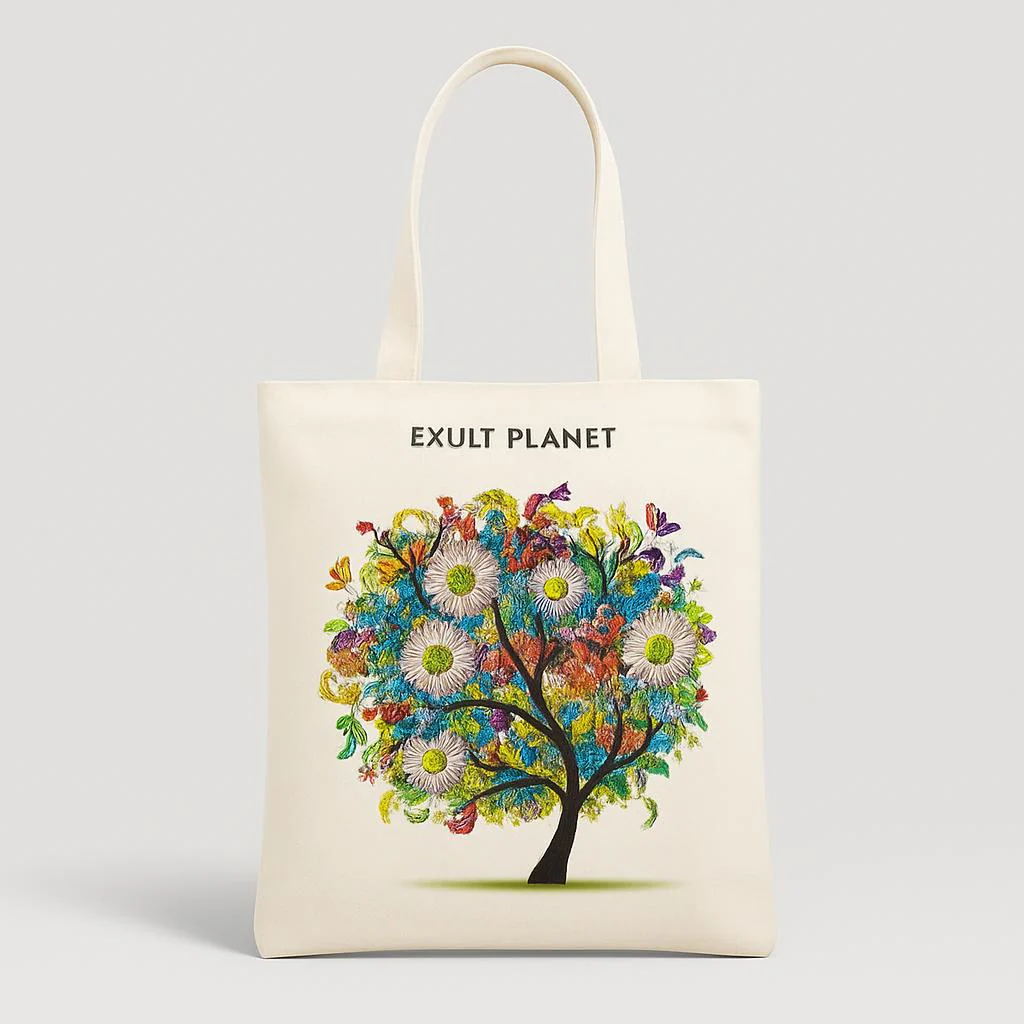 Eco-Friendly DIY Diamond Painting Tote Bag - Image 4