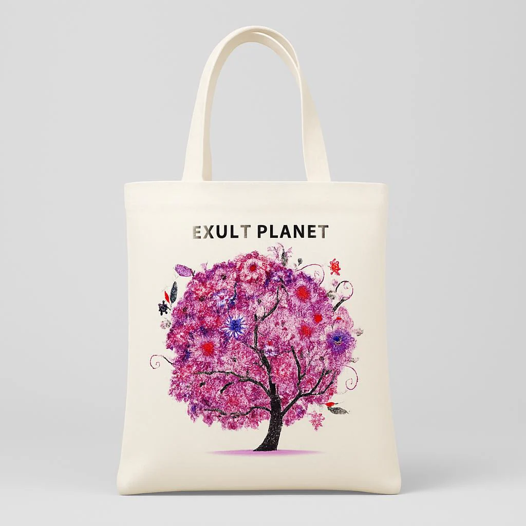 Eco-Friendly DIY Diamond Painting Tote Bag - Image 5