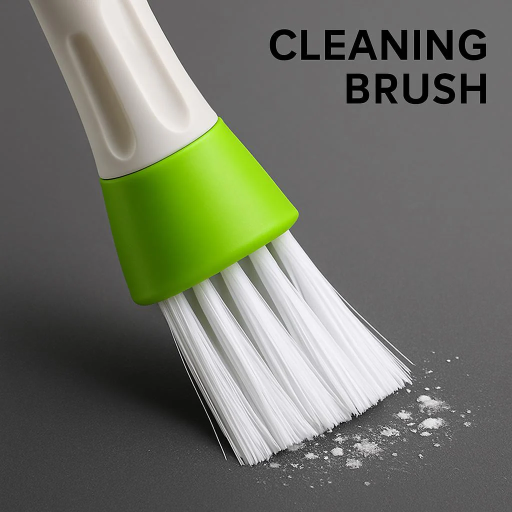 Eco-Friendly Dual-Ended Cleaning Brush & Microfiber Duster - Image 3