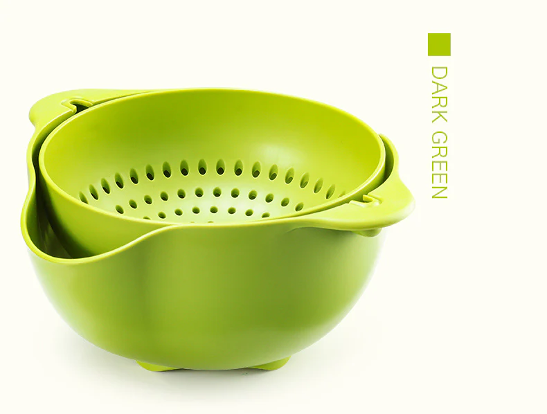 Eco-Friendly Biodegradable Colander - Light Green Kitchen Essential - Image 13