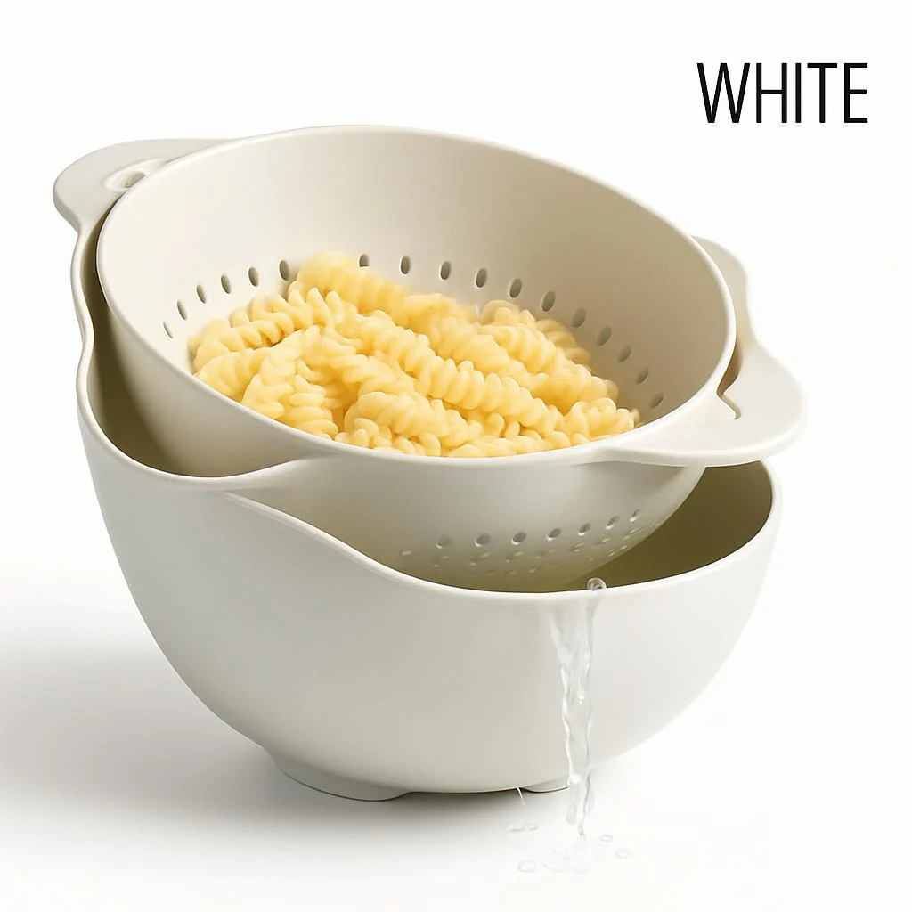 Eco-Friendly Biodegradable Colander - Light Green Kitchen Essential - Image 8