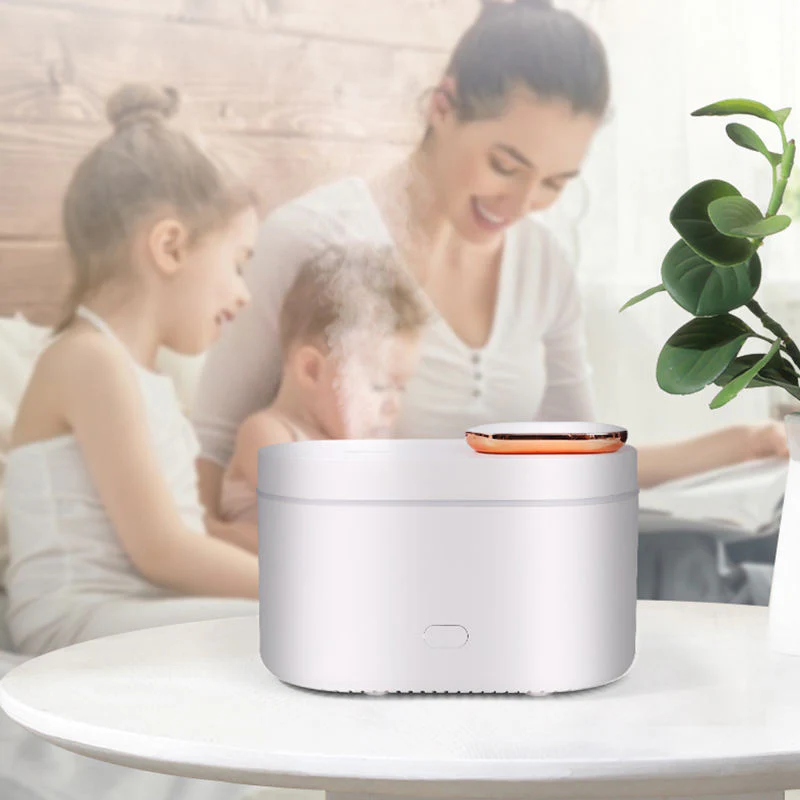 Eco-Friendly LED Humidifier with Aromatherapy Function - Image 12