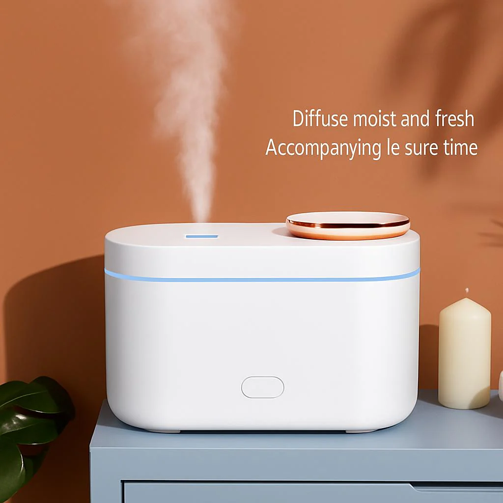 Eco-Friendly LED Humidifier with Aromatherapy Function - Image 3