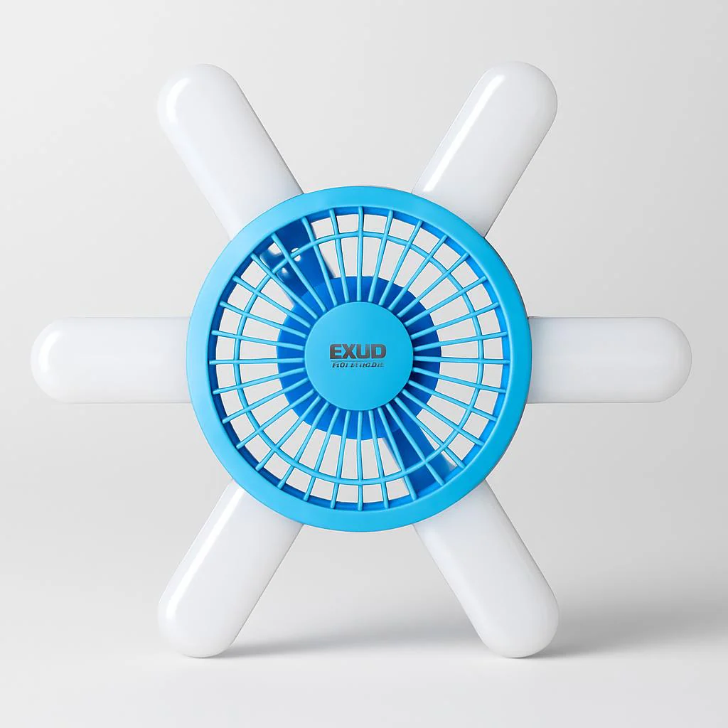 Energy-Efficient LED Ceiling Fan with Air Circulation - Image 11