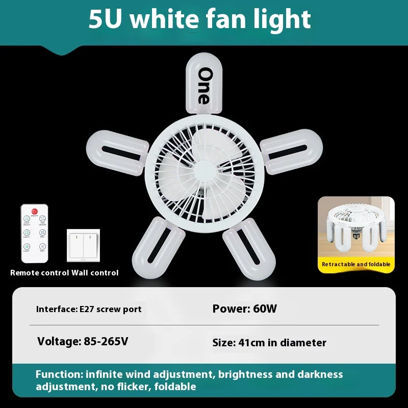 Energy-Efficient LED Ceiling Fan with Air Circulation - Image 21