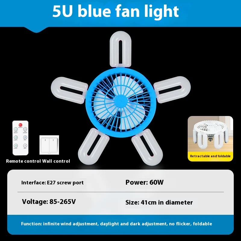 Energy-Efficient LED Ceiling Fan with Air Circulation - Image 33