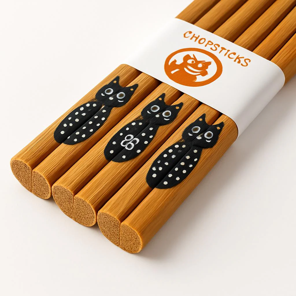 Eco-Friendly Bamboo Reusable Chopsticks - Sustainable Dining Essentials - Image 2