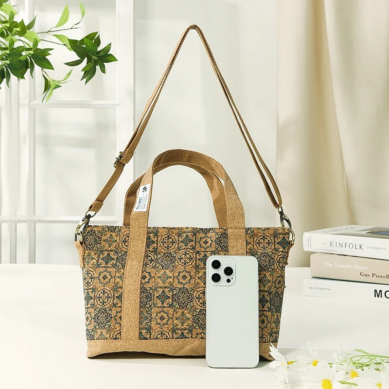 Eco-Friendly Cork Crossbody Bag - Stylish & Sustainable - Image 16