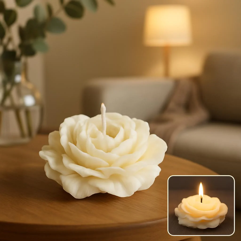 Eco-Friendly Designer Candle – Artisan Soy Wax, Unique Shapes for Home Décor & Events - Image 7