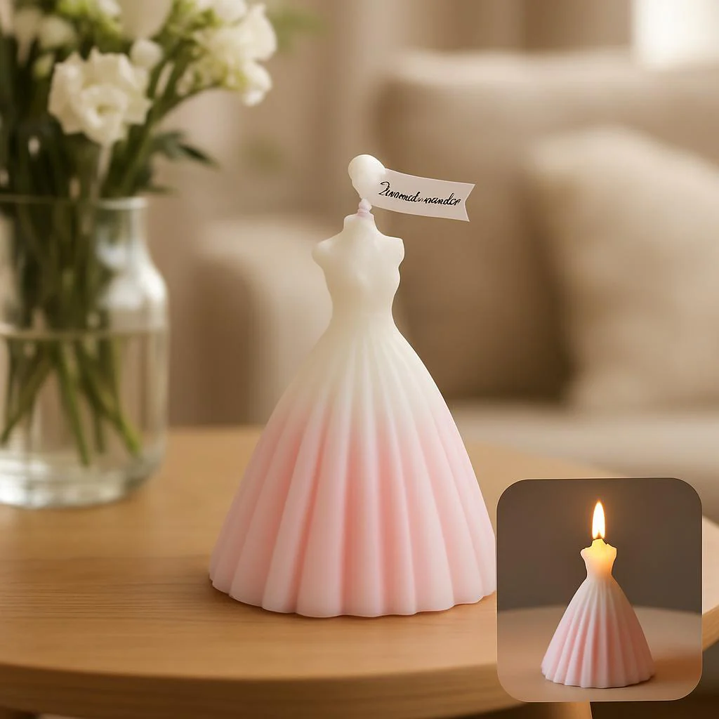 Eco-Friendly Designer Candle – Artisan Soy Wax, Unique Shapes for Home Décor & Events - Image 8
