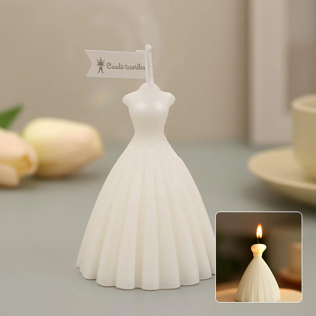 Eco-Friendly Designer Candle – Artisan Soy Wax, Unique Shapes for Home Décor & Events - Image 9