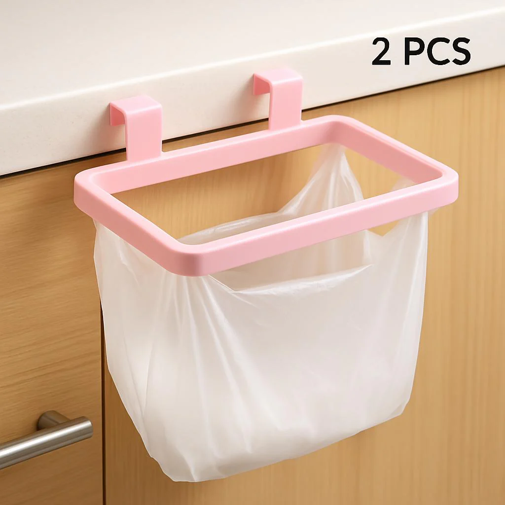 Space-Saving Hanging Trash Bag Holder for Easy Waste Management - Image 11