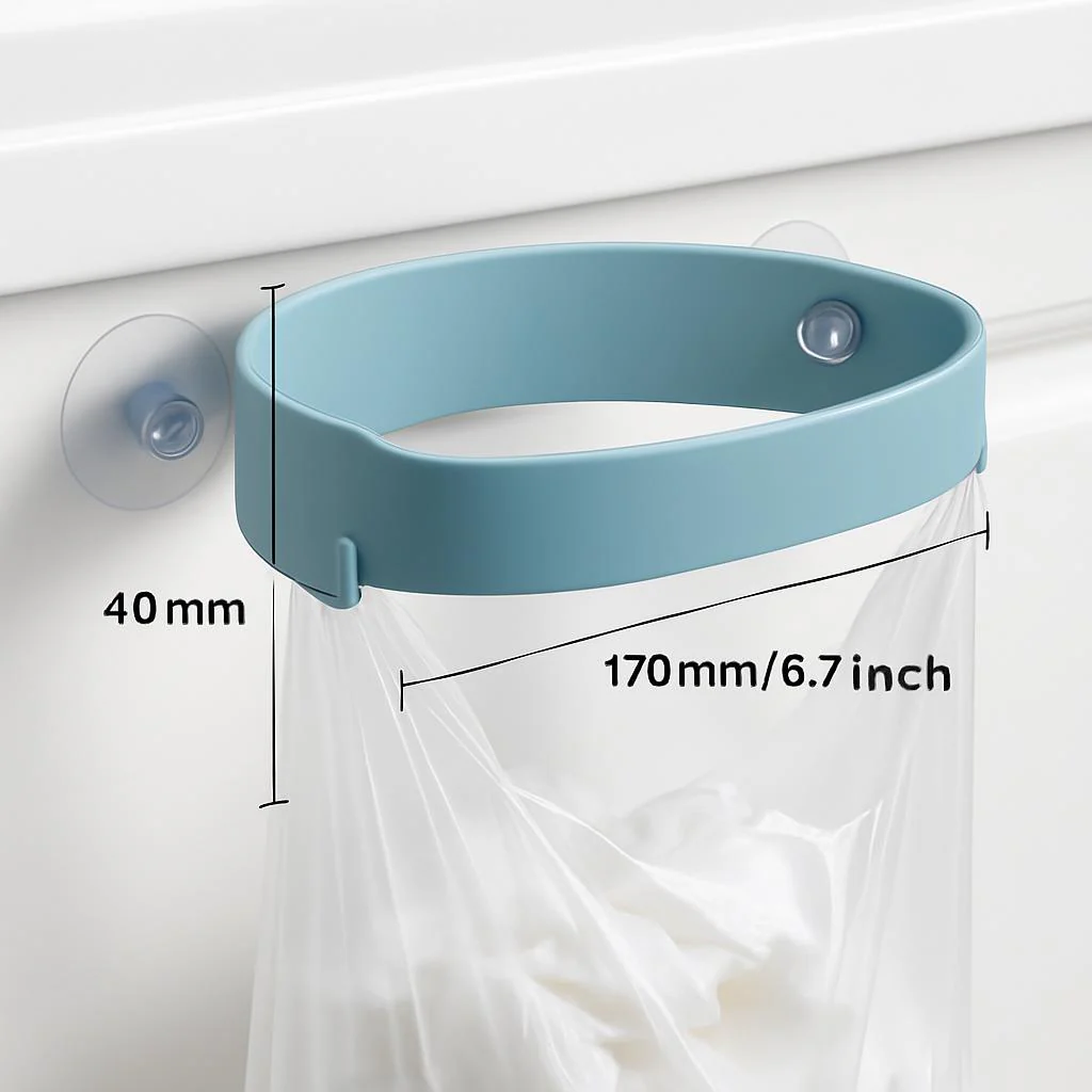 Space-Saving Hanging Trash Bag Holder for Easy Waste Management - Image 12