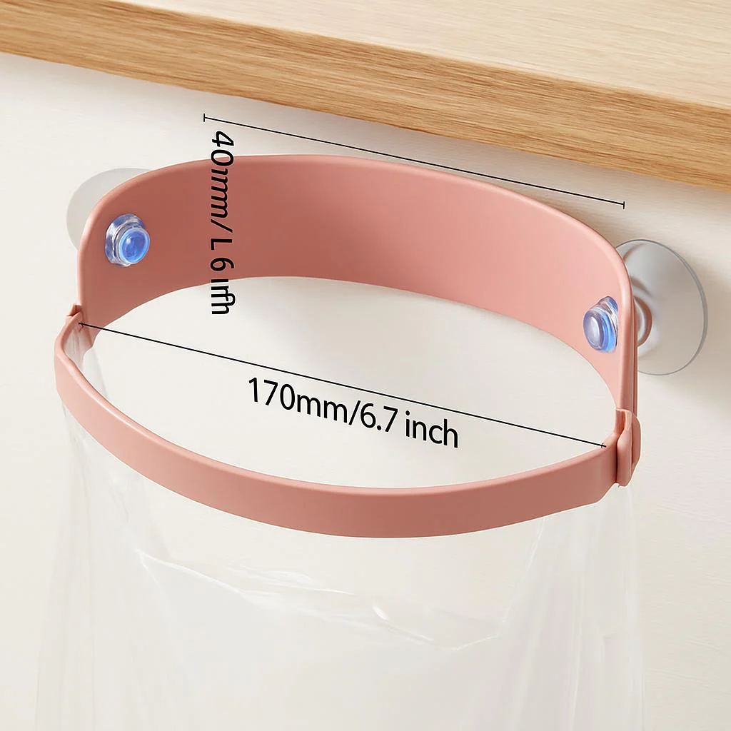 Space-Saving Hanging Trash Bag Holder for Easy Waste Management - Image 13