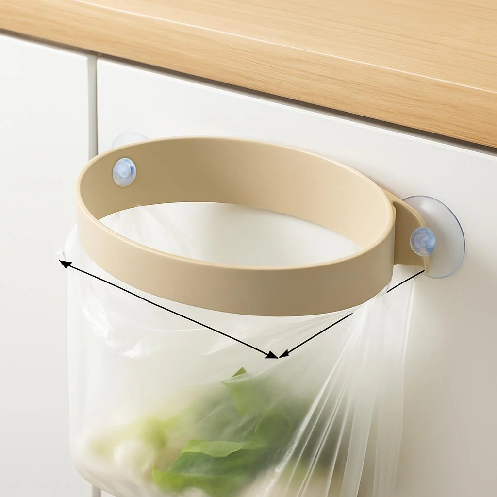 Space-Saving Hanging Trash Bag Holder for Easy Waste Management - Image 16