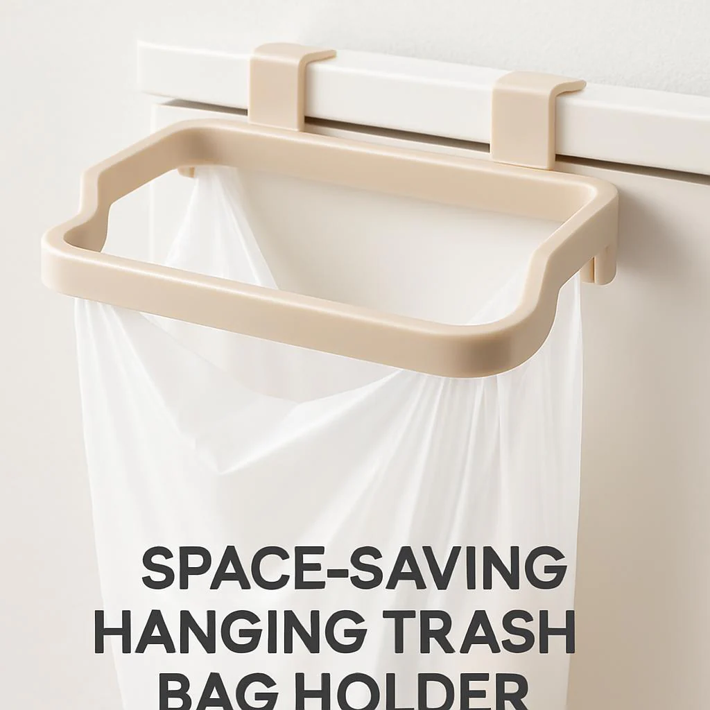 Space-Saving Hanging Trash Bag Holder for Easy Waste Management - Image 17