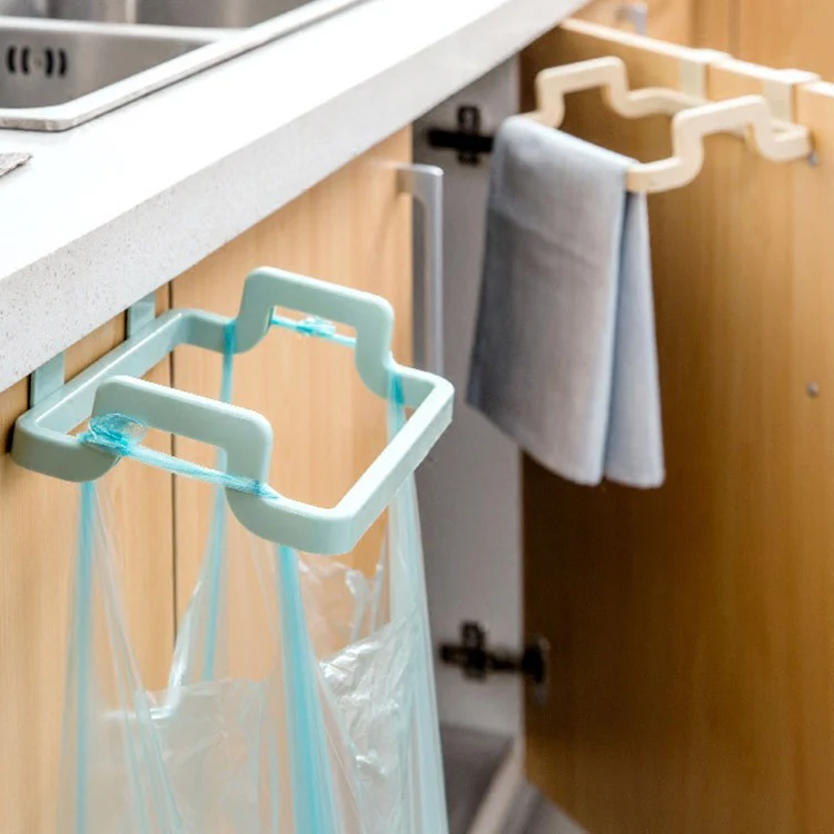 Space-Saving Hanging Trash Bag Holder for Easy Waste Management - Image 19