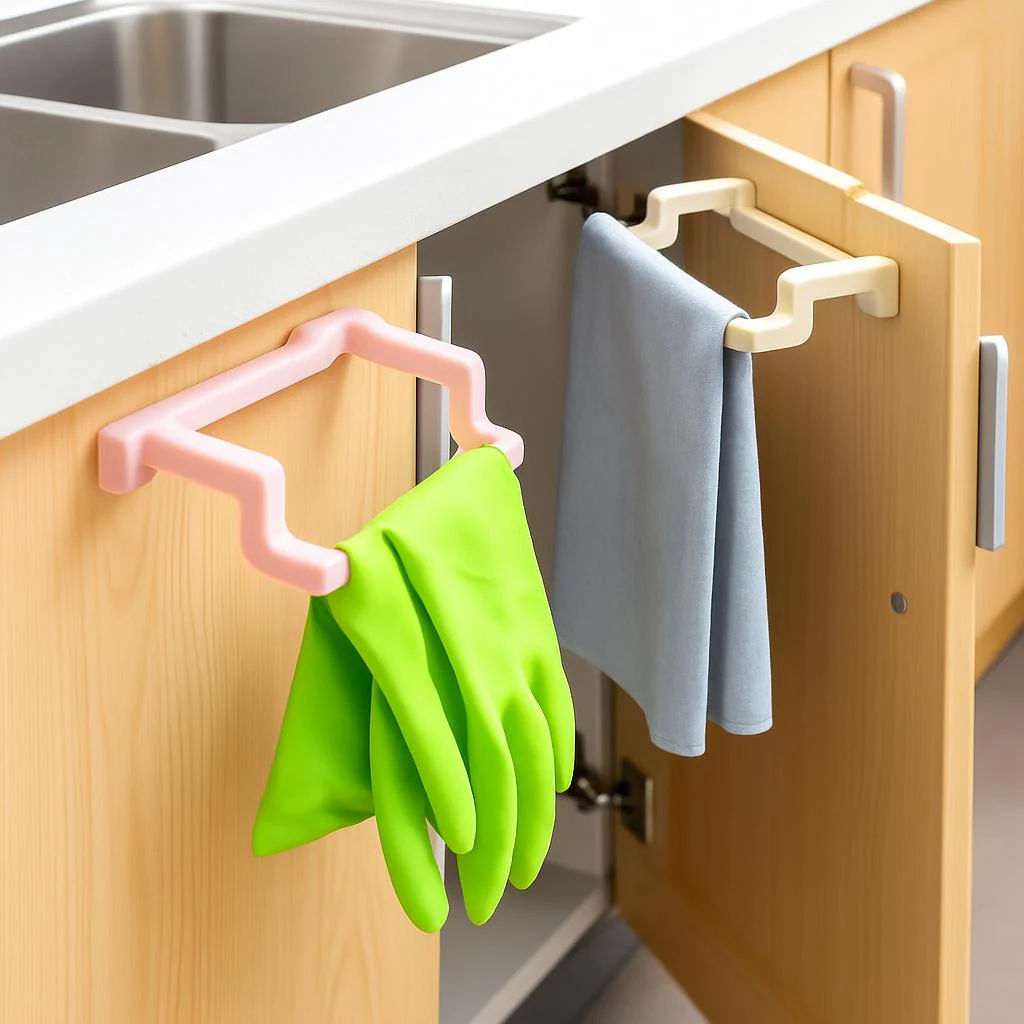 Space-Saving Hanging Trash Bag Holder for Easy Waste Management - Image 4