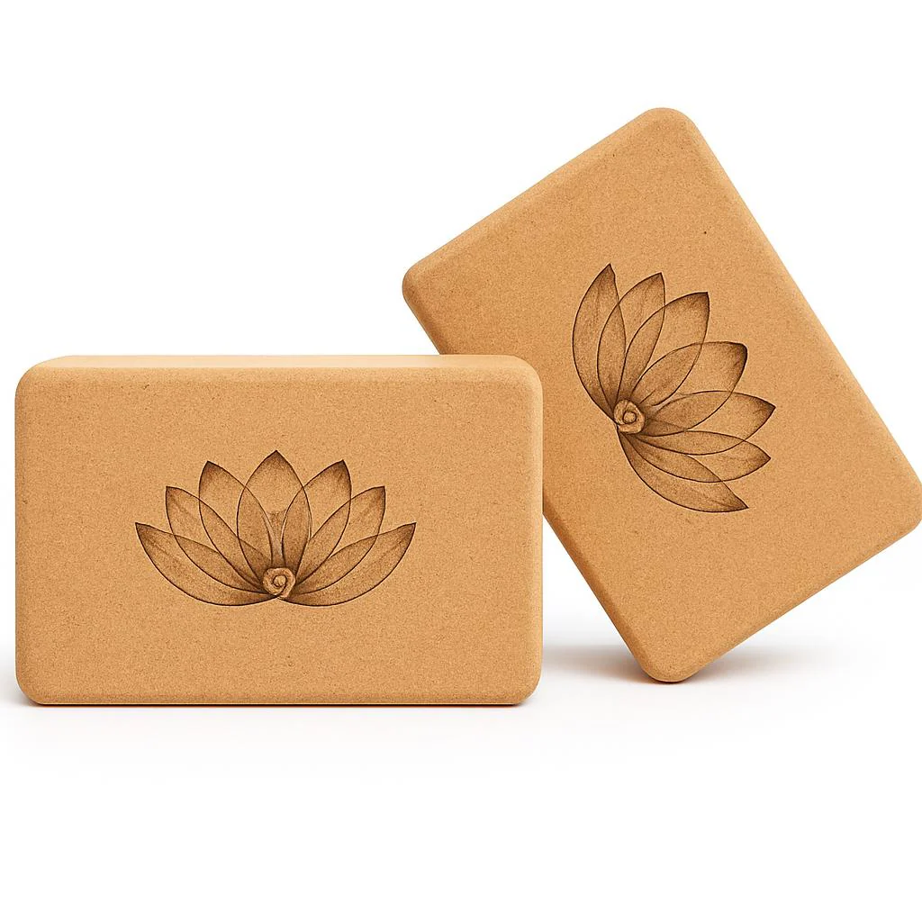 Eco-Friendly Cork Yoga Block for Sustainable Fitness - Image 3