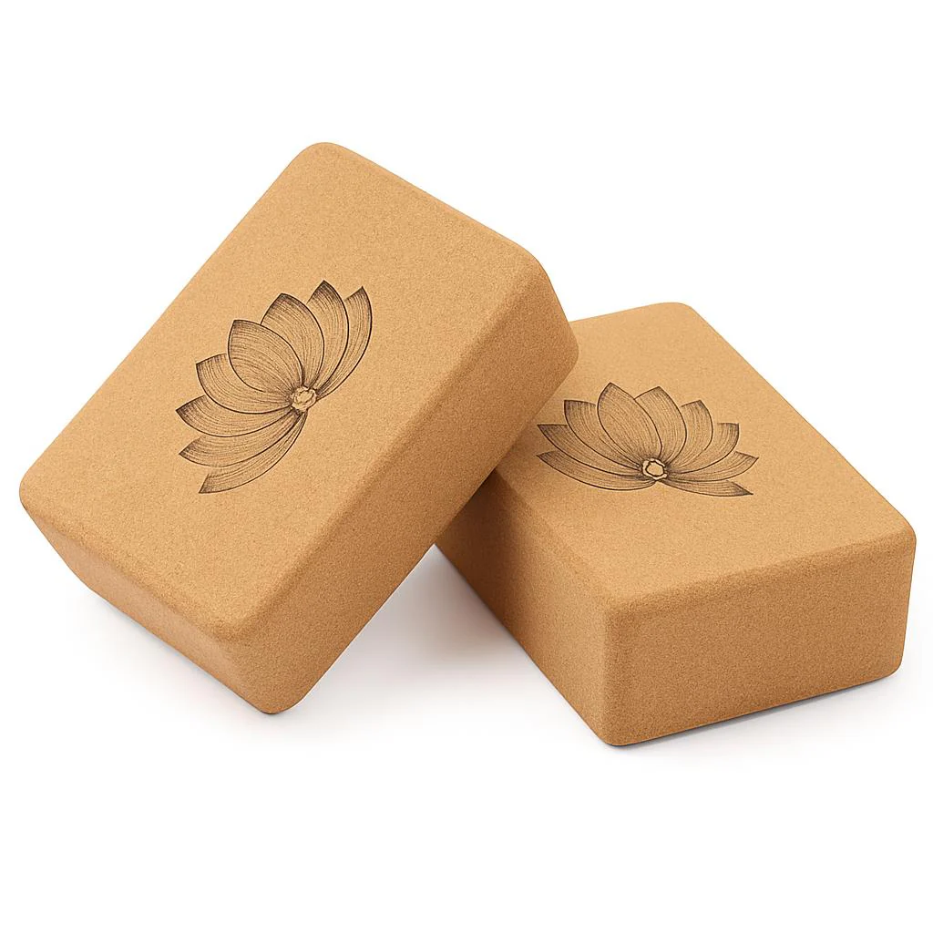 Eco-Friendly Cork Yoga Block for Sustainable Fitness - Image 4