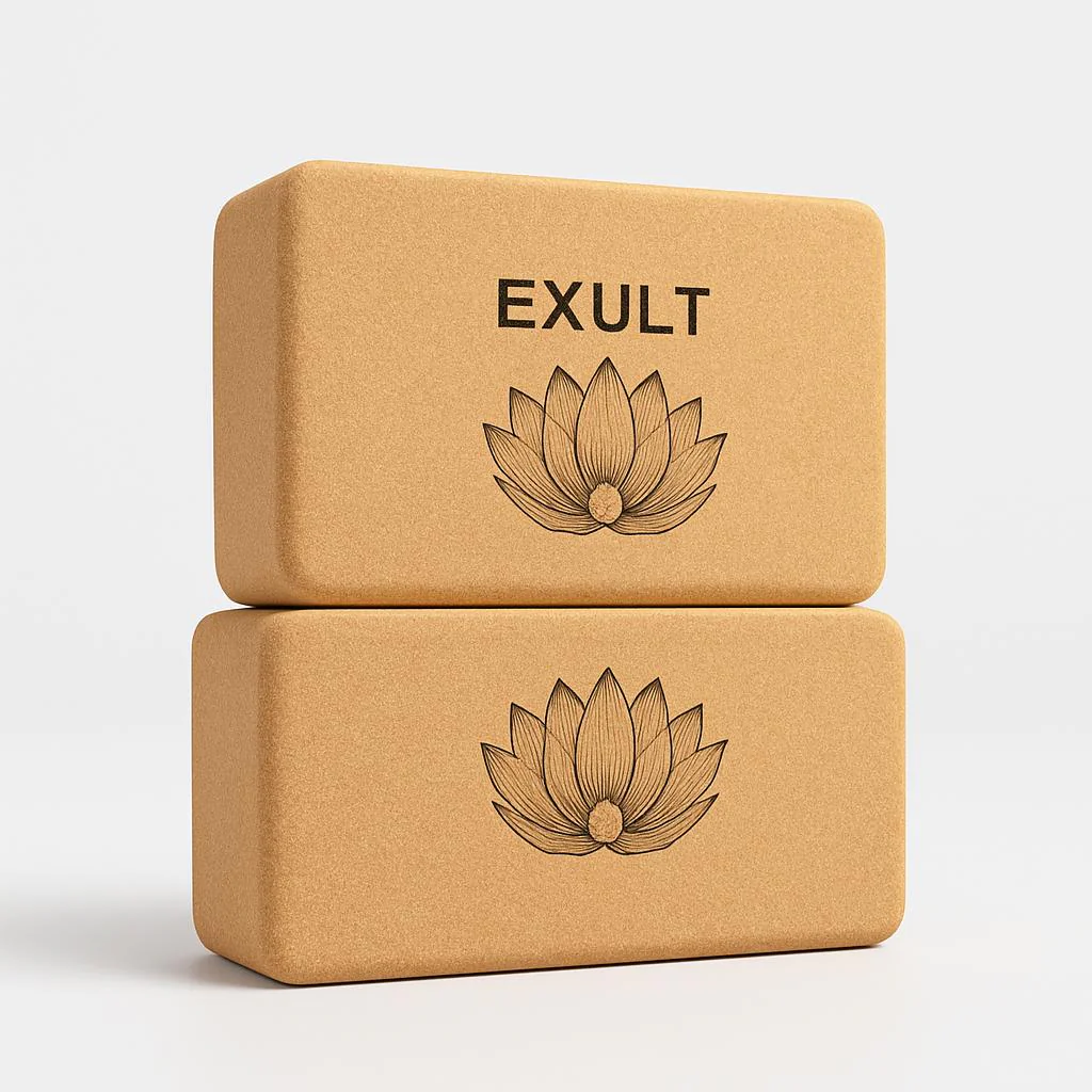 Eco-Friendly Cork Yoga Block for Sustainable Fitness - Image 6