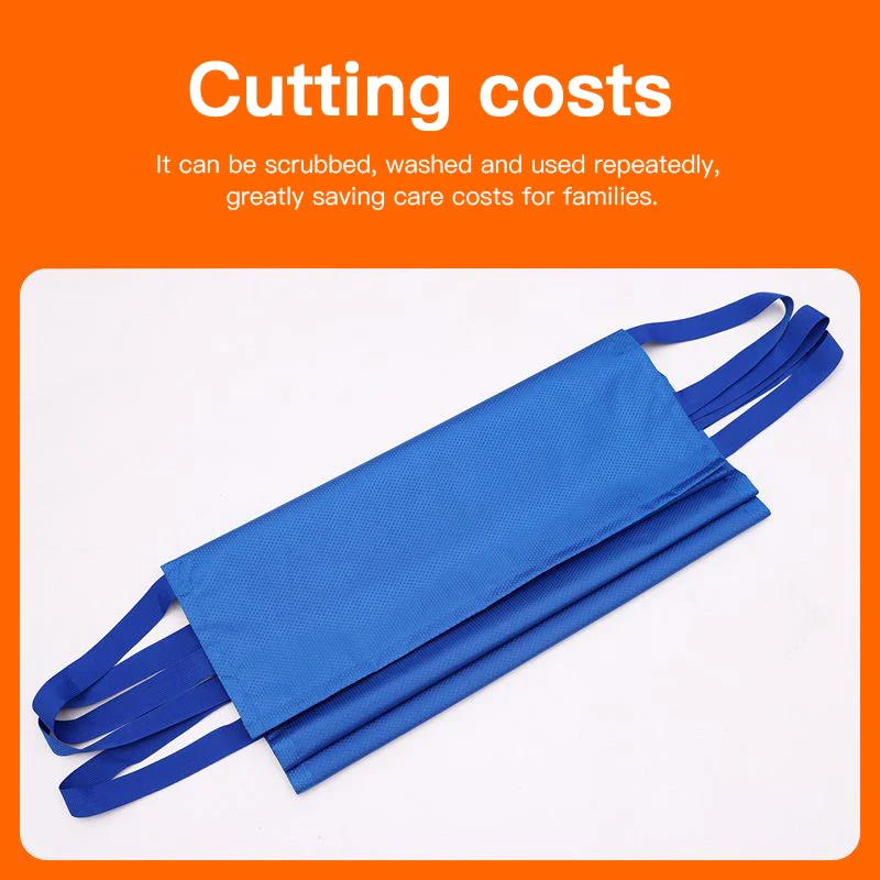 Elderly Disabled Transfer Belt Bed Nursing Shift Pad Turn Over Auxiliary Belt Bedridden Patient Transport Carrying Mobile Belt - Image 13