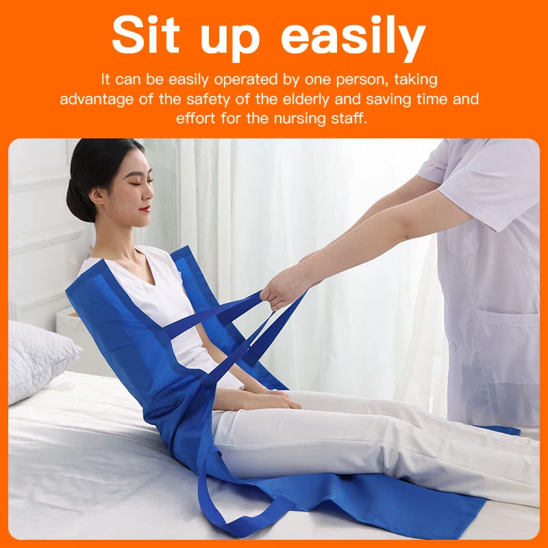 Elderly Disabled Transfer Belt Bed Nursing Shift Pad Turn Over Auxiliary Belt Bedridden Patient Transport Carrying Mobile Belt - Image 3