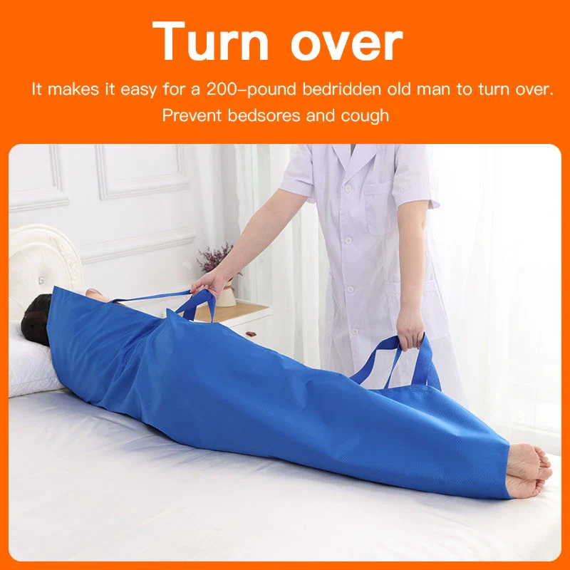 Elderly Disabled Transfer Belt Bed Nursing Shift Pad Turn Over Auxiliary Belt Bedridden Patient Transport Carrying Mobile Belt - Image 6