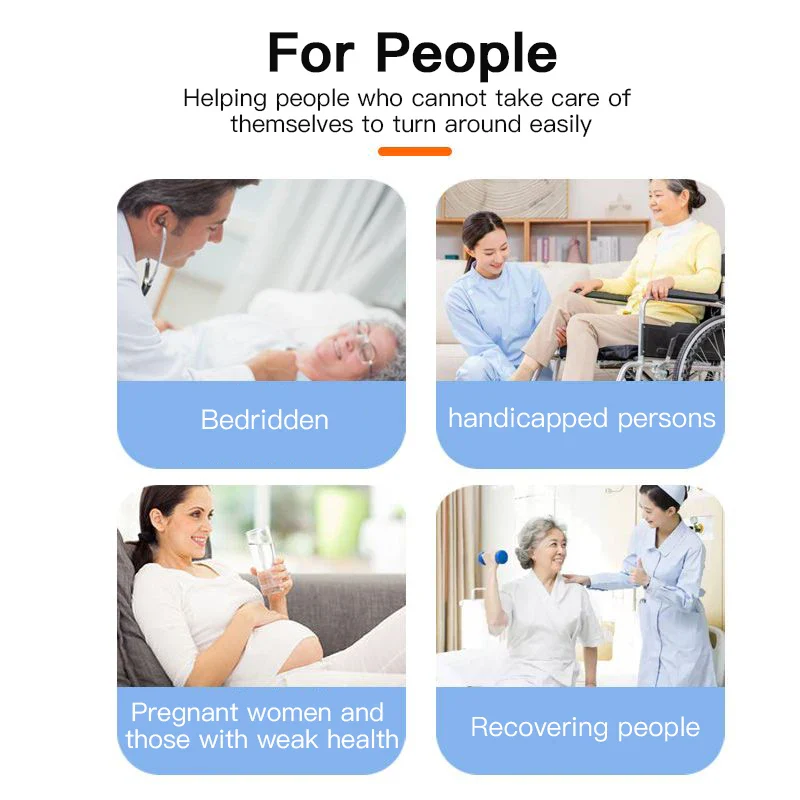 Elderly Disabled Transfer Belt Bed Nursing Shift Pad Turn Over Auxiliary Belt Bedridden Patient Transport Carrying Mobile Belt - Image 7