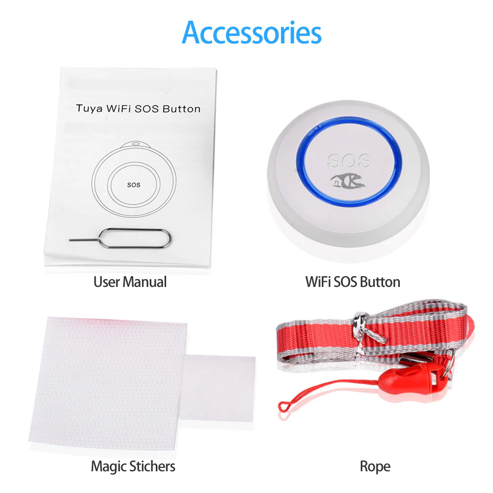 Intelligent Wi-Fi Elderly SOS Emergency Call Button with Voice Alert - Image 13