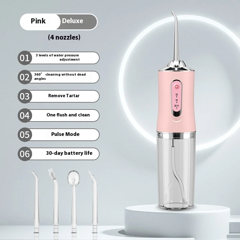 Eco-Friendly Portable Water Flosser for Sustainable Oral Care - Image 16