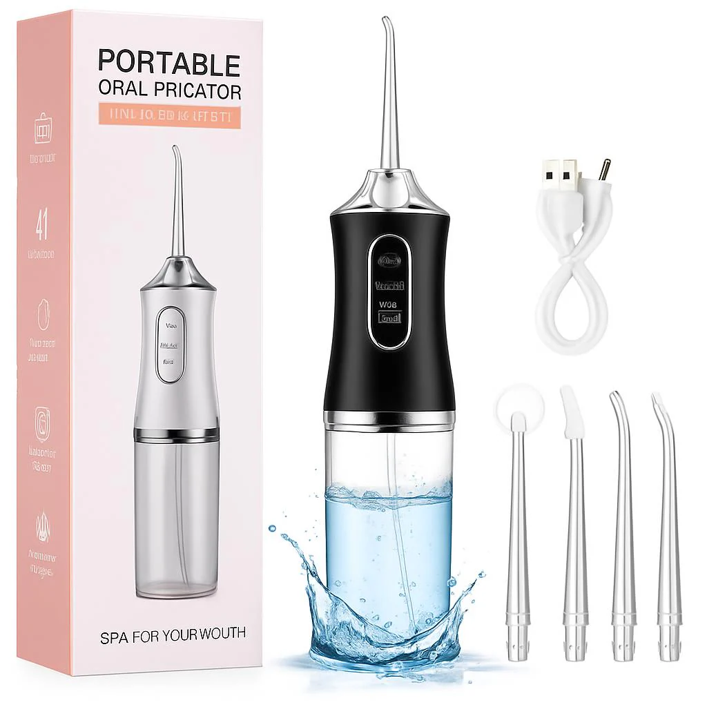 Eco-Friendly Portable Water Flosser for Sustainable Oral Care - Image 3