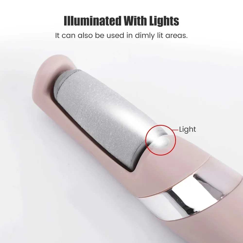 Electric Callus Remover for Feet,Rechargeable Foot Exfoliator Foot Scrubber Pedicure Tools,Removes Dry Skin for Smoother Feet - Image 9