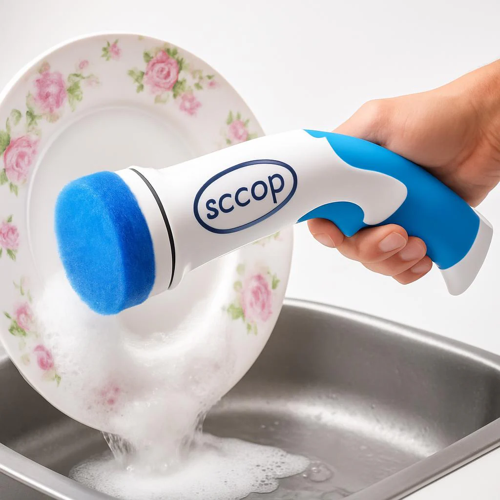 Eco-Friendly Electric Cleaning Brush for Efficient Home Cleaning - Image 3