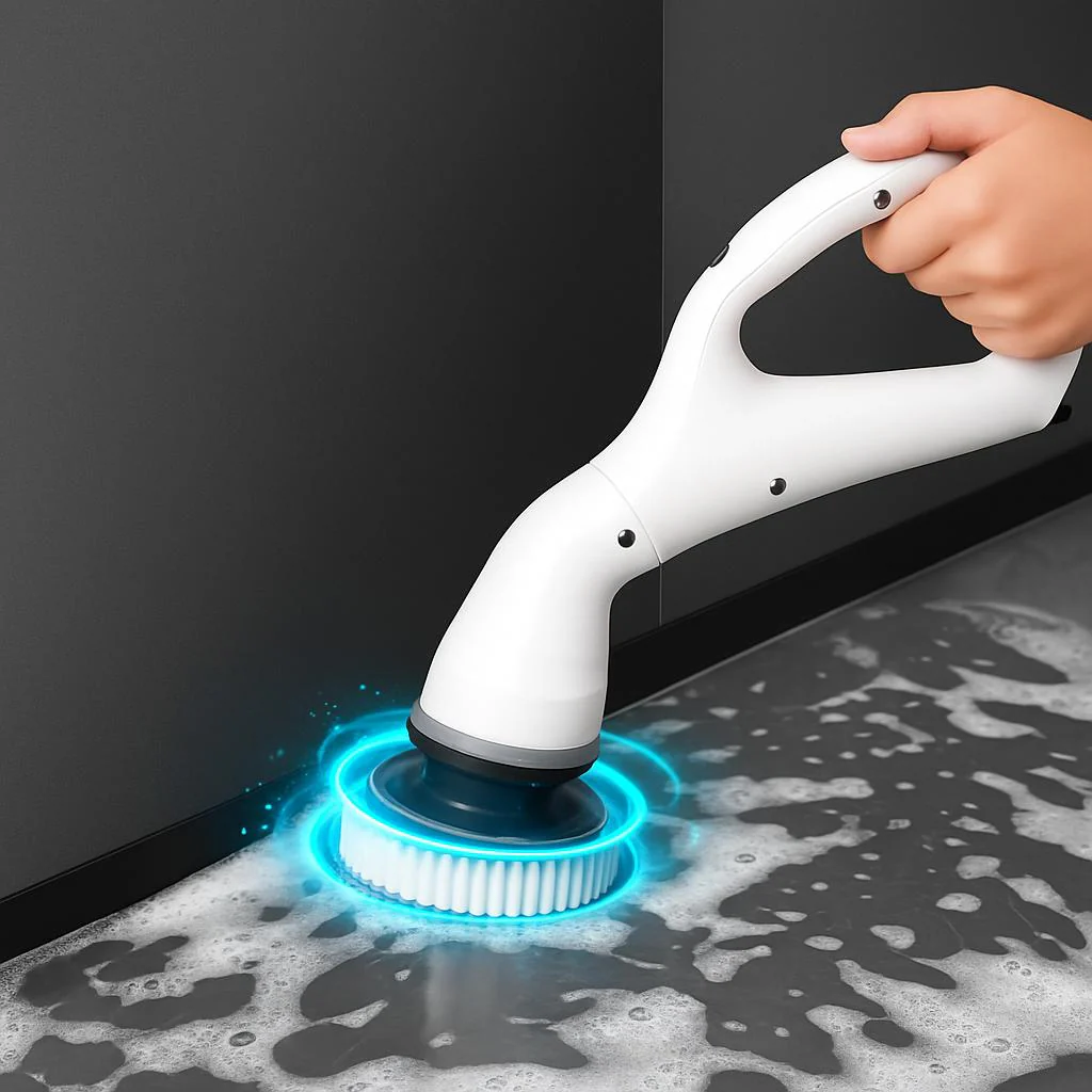Eco-Friendly Electric Cleaning Brush - Ergonomic & Water-Saving - Image 2