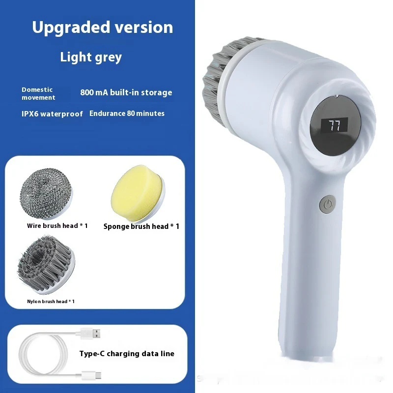 Multifunctional Electric Cleaning Brush for Efficient Eco-Friendly Home Cleaning - Image 12