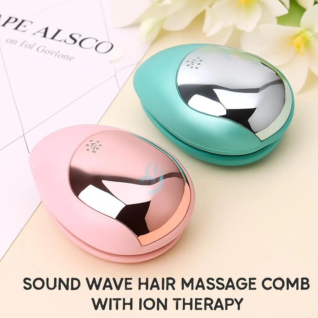 Sound Wave Hair Massage Comb with Ion Therapy - Image 5
