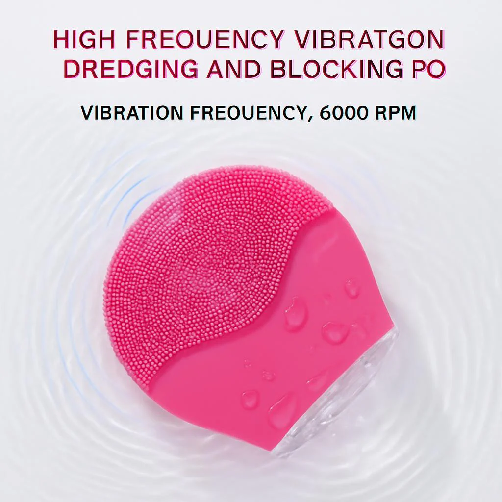 Eco-Friendly Silicone Facial Cleansing Brush - Reusable & Durable - Image 7