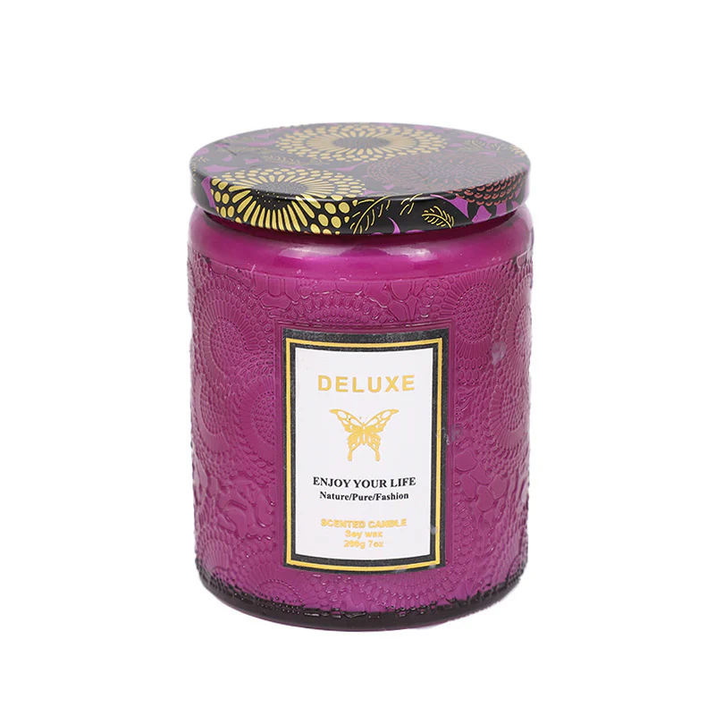 Eco-Friendly Aromatherapy Scented Candles in Reusable Glass Jars - Image 10