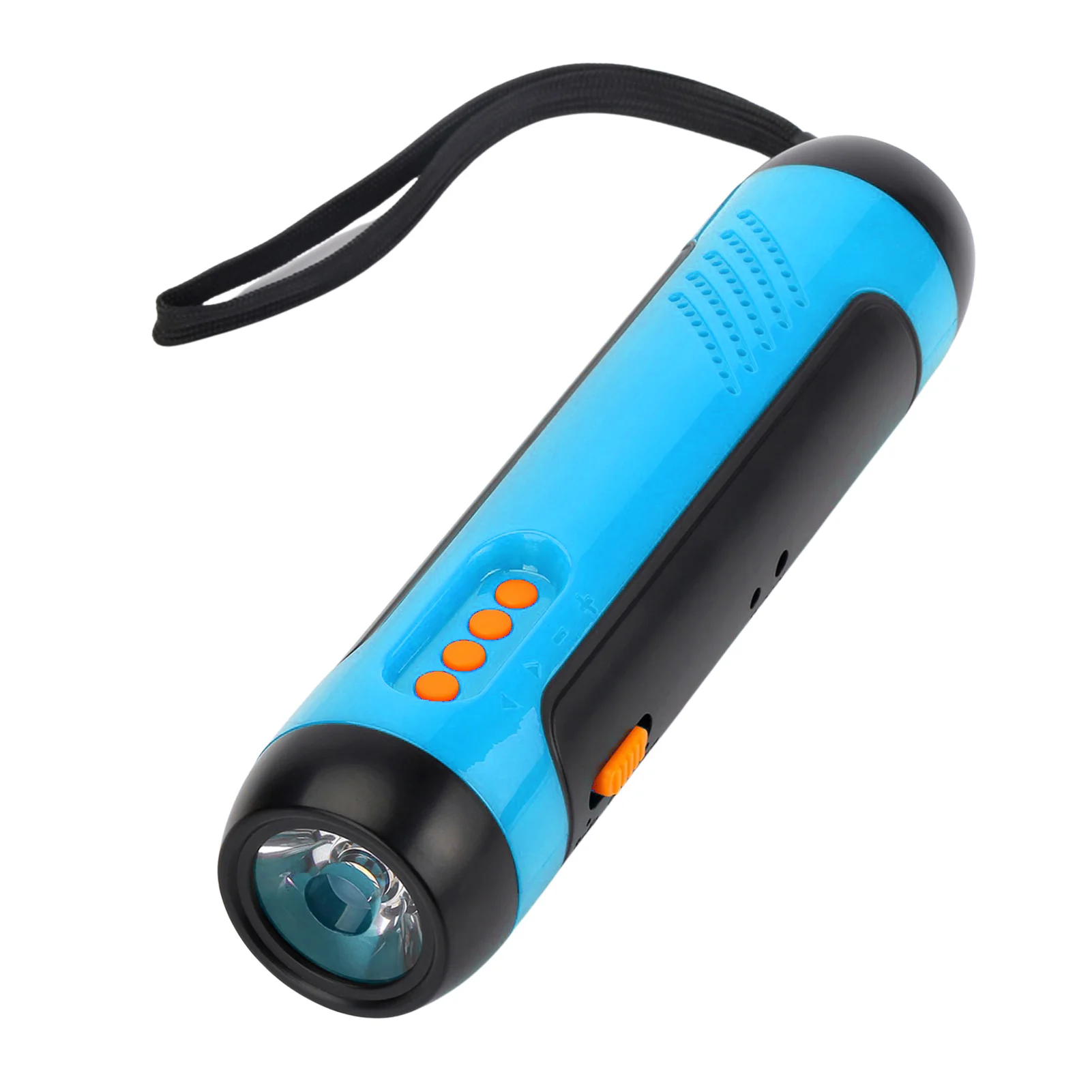 Multifunction Hand Crank Flashlight with Radio and Siren - Image 18