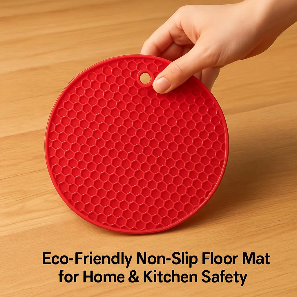Eco-Friendly Non-Slip Floor Mat for Home & Kitchen Safety - Image 2