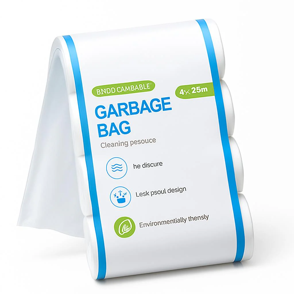 Biodegradable White Garbage Bags - Eco-Friendly Waste Solution - Image 5