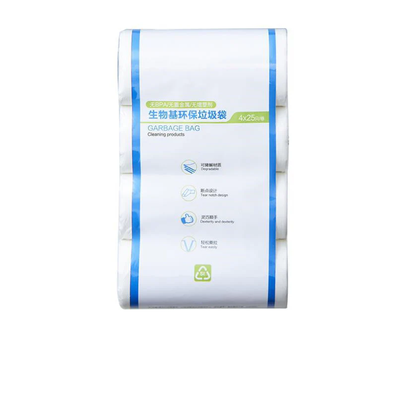 Biodegradable White Garbage Bags - Eco-Friendly Waste Solution - Image 8