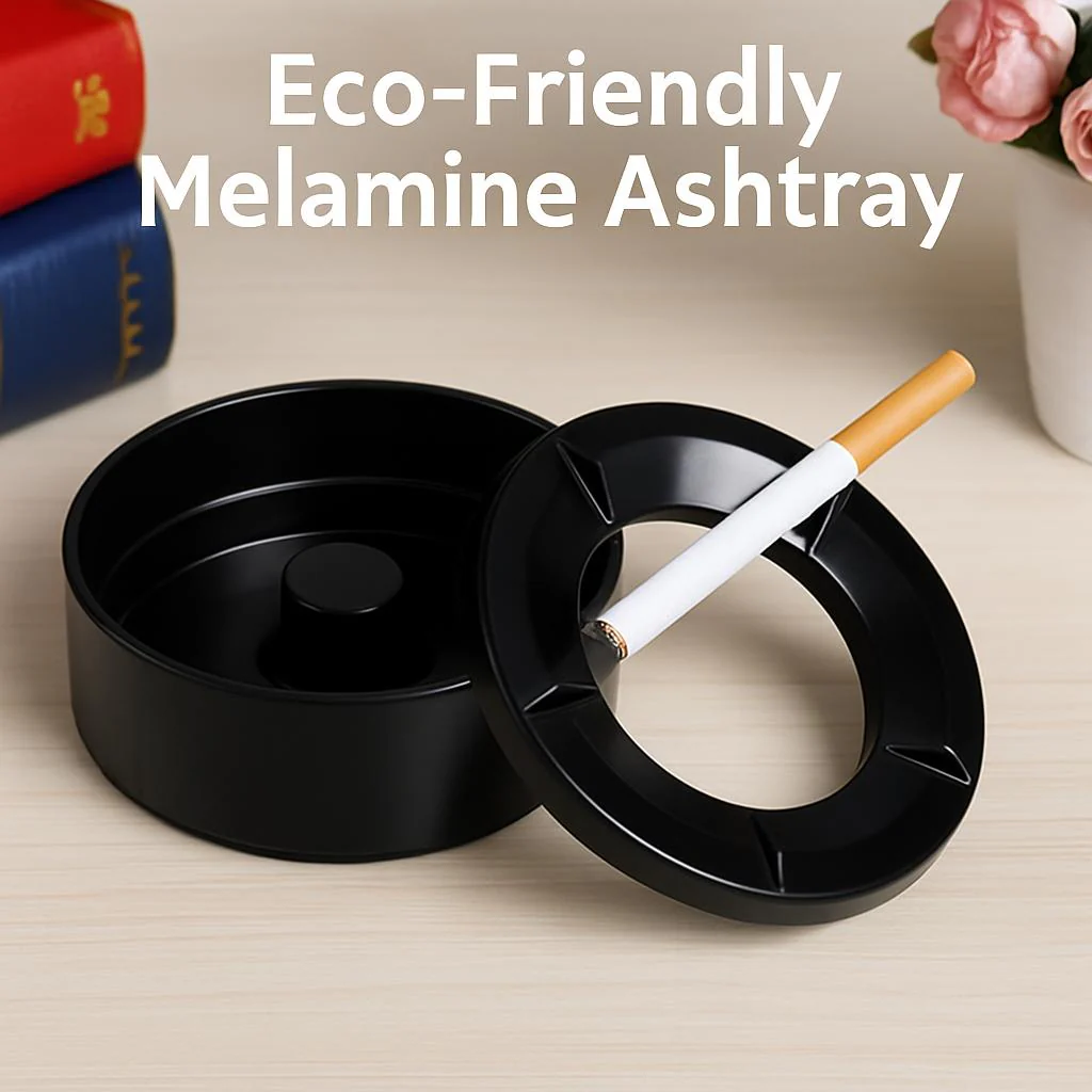 Eco-Friendly Melamine Ashtray - Durable & Sustainable - Image 3