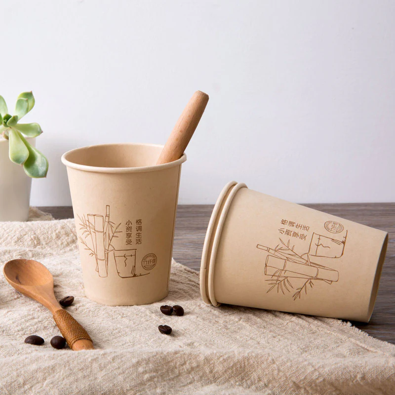 Eco-Friendly Bamboo Fiber Paper Cup - Image 11