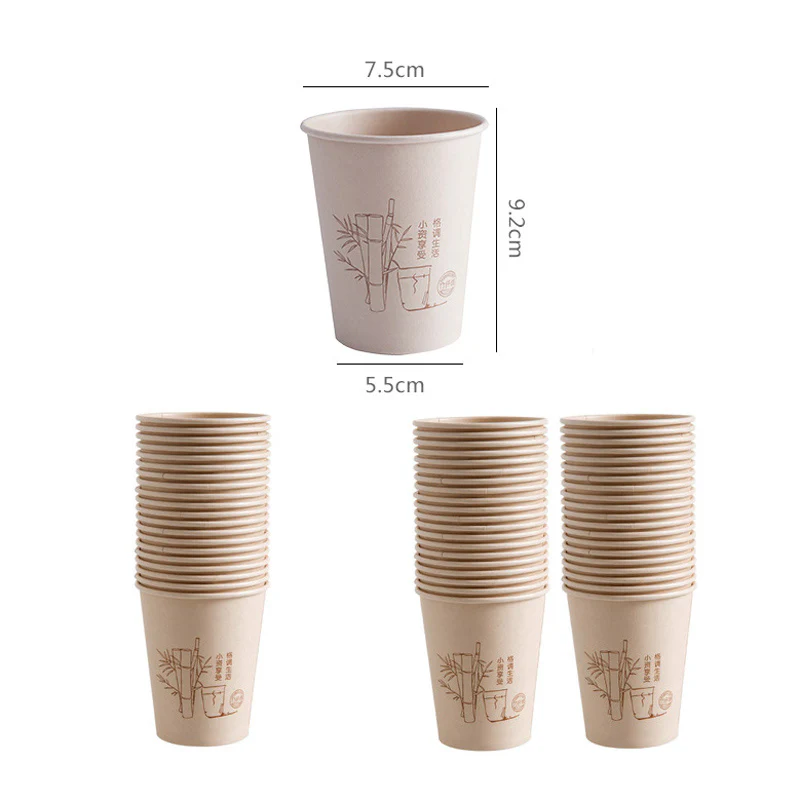 Eco-Friendly Bamboo Fiber Paper Cup - Image 16