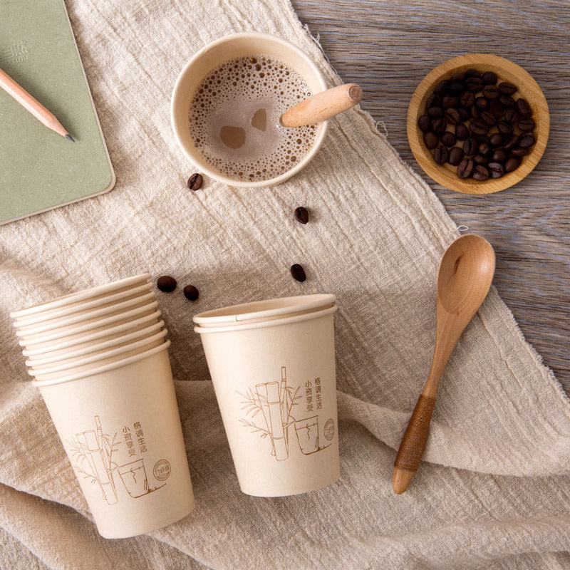 Eco-Friendly Bamboo Fiber Paper Cup - Image 17